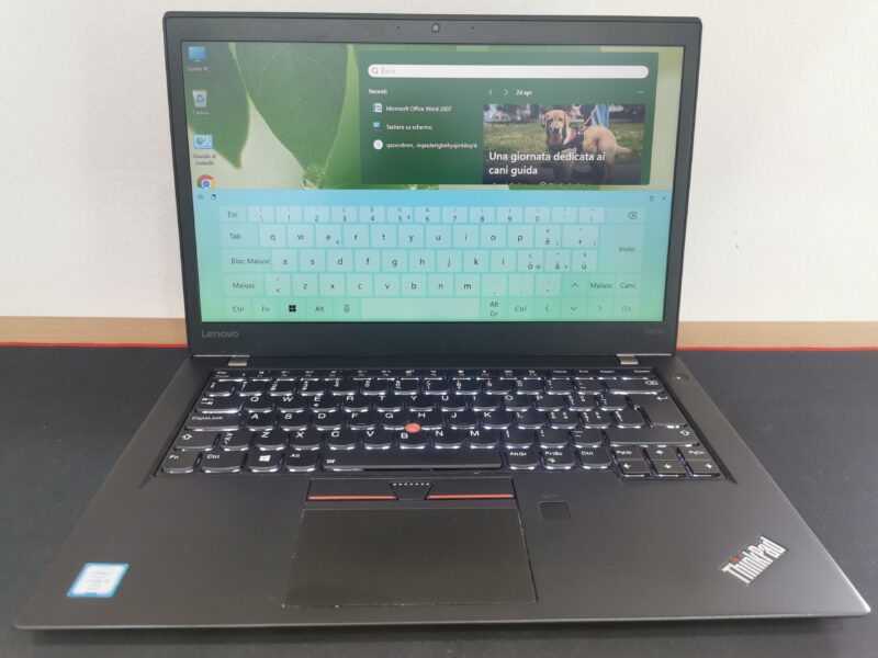 Lenovo ThinkPad Touch Screen FHD Core i5-6° Ram 8GB DDR4 SSD 256GB